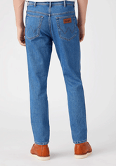 WRANGLER TEXAS TAPER MĘSKIE SPODNIE JEANSOWE ALL IN STONE W12T3831T 112145805